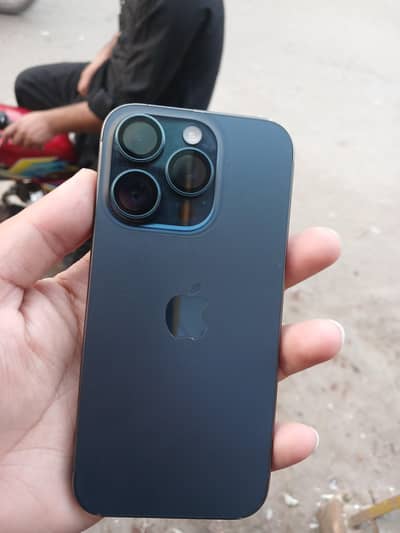 iphone 15pro non pta jv 10by 8.5 condition 128gb water pack 86 health