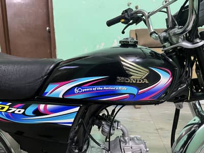 Honda cd 70 2024 only 2650km drive