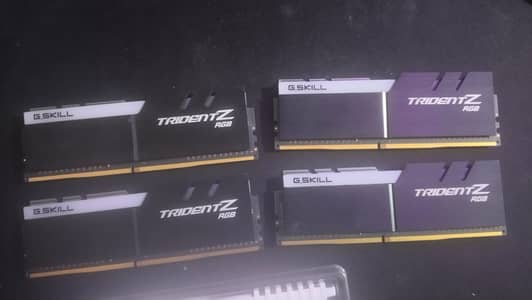 Gskill trident z rgb 8gbx4 3600mhz