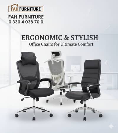 Chairs - Office Chairs - Executive Chairs - Study Chair - Gaming Chair