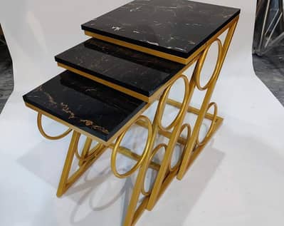 Coffee Table | Golden Metal Table |Lounge Table |Center Table | Tabl