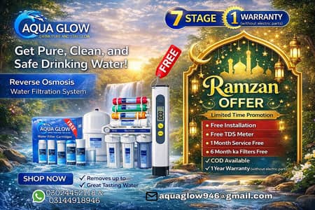 Aquaglow Ro Water Filter