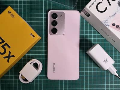 realme c75x 8/128 10/10 exchange possible