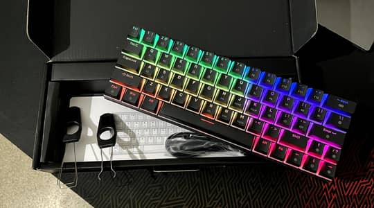 Tezzare Tk-63 Pro Mechanical Gaming Keyboard