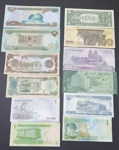 Collectable banknotes