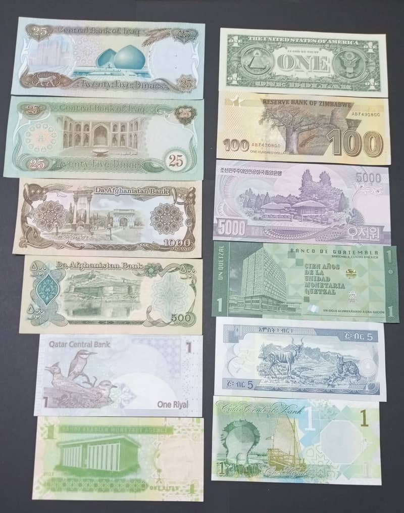 Collectable banknotes 0