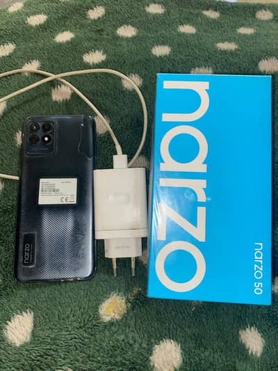 Realme Narzo 50 By Realme 4+64 PTA Approved Good Condition