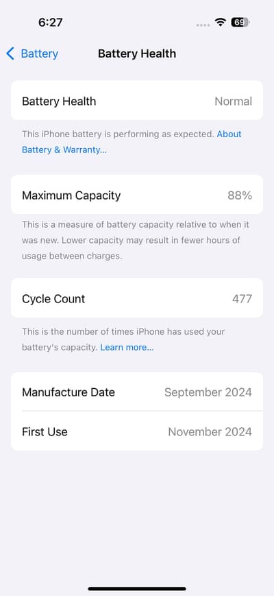 iPhone 16pro jv desert colour 128 gb