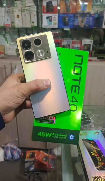 Infinix note 40 With box