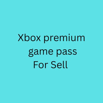 Xbox premium game pass