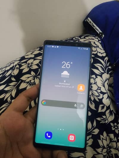 official dual pta approved Samsung note 9  6/ 128 gb