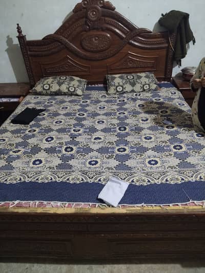 Wooden bed for sale