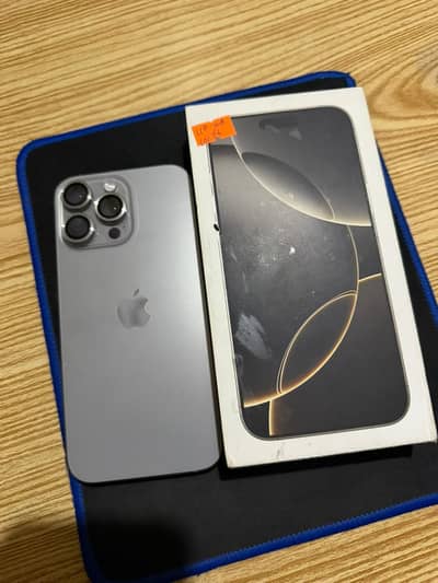 iPhone 16 Pro Max JV 256GB – Excellent Condition