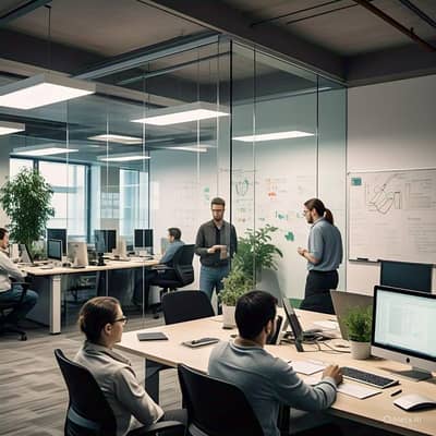 154 Sqft I. T Office in Arabian 99 Mall Block G2 Bahria Orchard Phase-4