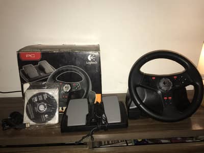 Logitech Gaming steering wheel for sale