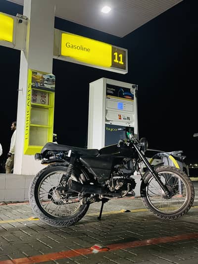 Clean 70cc Cafe Racer