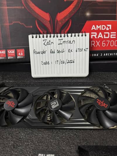 Red devil radeon Rx 6700xt