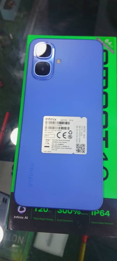 Infinix smart 10 plus Ram4+4/ 128 gb