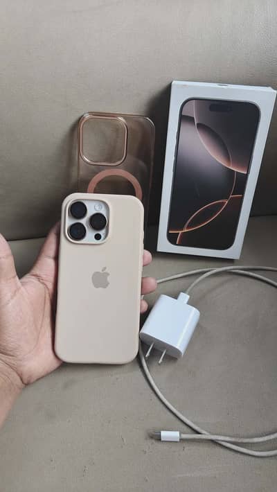 iphone 16 pro 256gb desert titanium