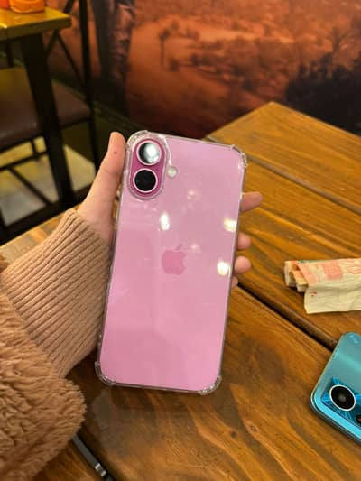 Iphone 16plus pink 10/10 condition