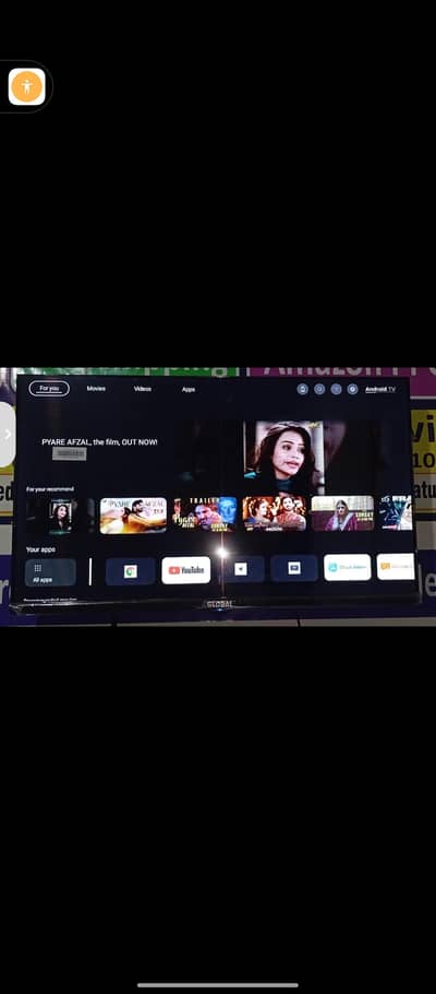 32 inches new GLOBAL LED agar kise KO CHy to rabata Kar lan worronty H