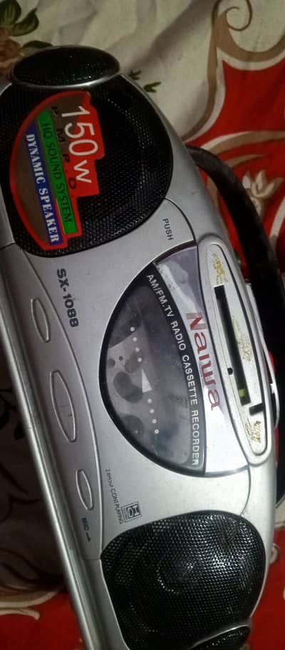 Naiura SX-1088 FM/AM Radio & Cassette Player – Working