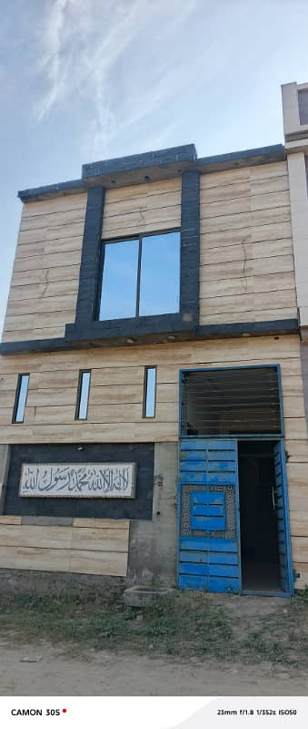 3 marla double story Semi finished house for sale