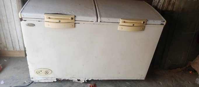 Double Door Chest Freezer for Sale - Good Working Condition