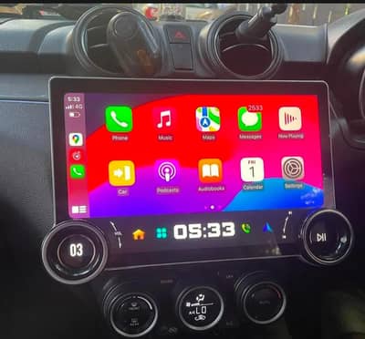 Diamond 2K Android Stereo Touch Screen Car Play - Dual Knob - Car Andr