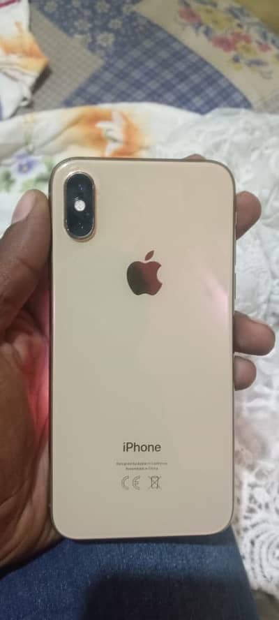 iphone xs pta approved 64gb  with box face id true tone active