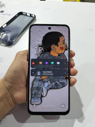 Infinix hot 50 all okay only panel broken touch working properly