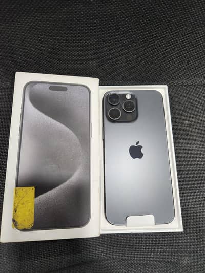 15 Pro Max 256GB Black 86%Battery 10/10 condition