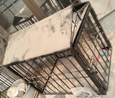 Big iron/metal dog cage