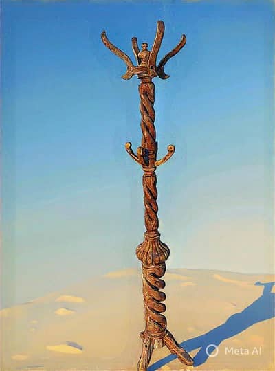 at Walton Lahore Wooden Hanad made Hanger