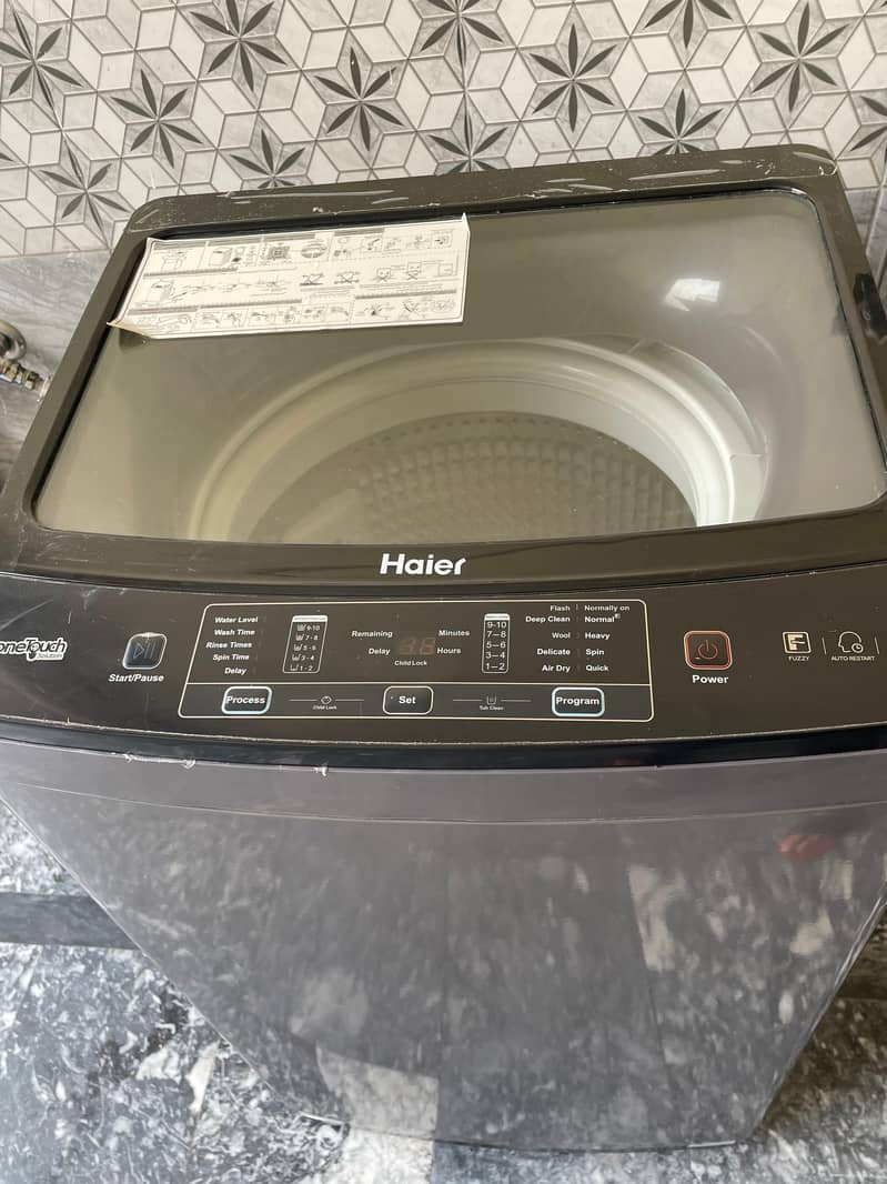 Haier fully Automatic machine new 5