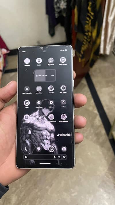 Google Pixel 7.  Ram8/128. No line. clear piece