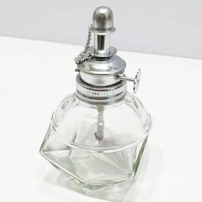 Alcohol Glass Lamp Burner / Spirit Lamp with 3/16" Adjustable Wick