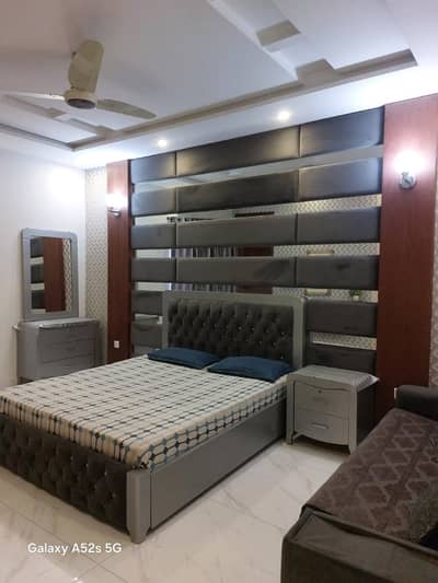 10 Marla Luxury Furnished Upper Portion For Rent In Bahria Town Lahore Original Picture Attached