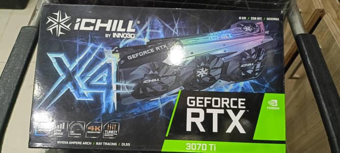 INNO3D GEFORCE RTX™ 3070 TI ICHILL X4 8GB Brand new condition