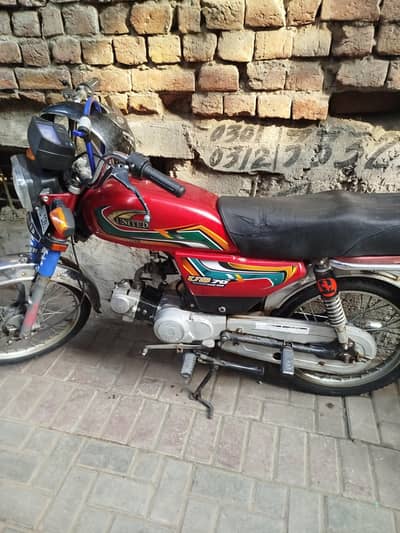 united 70cc 2022 1st owner bio matric complete papers original engine