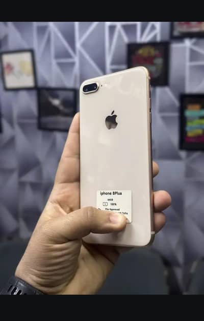 Iphone 8plus pta approved 256GB My Whatsapp number  0344-56-89-749