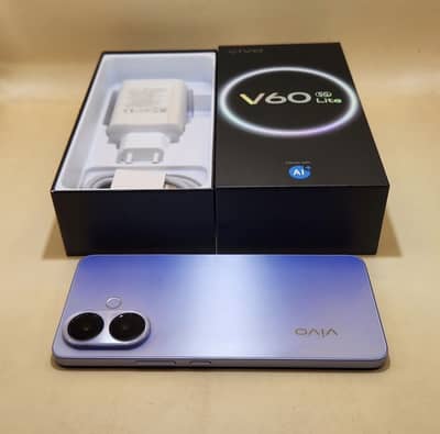 Vivo v60 Lite 5g Blue Titanium With Original Box
