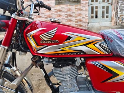 Cg 125 2025 red open letter for sale