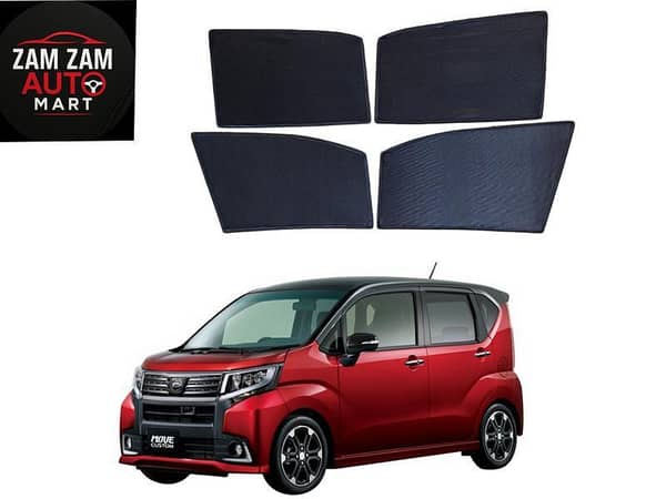 Daihatsu Move Premium Quality Japani Sun Shades 4 PCS - Model 2014- 2023