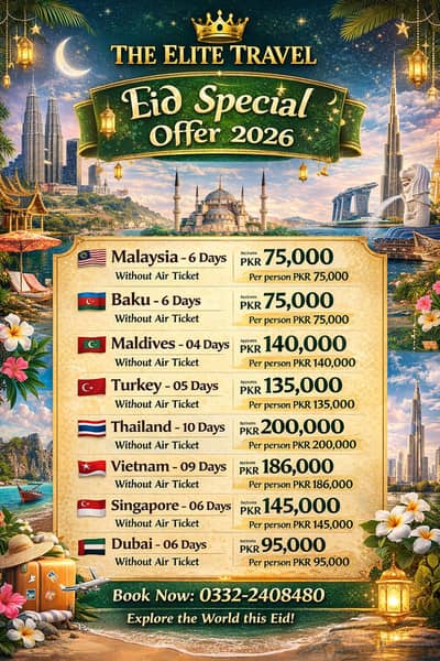 EID HOLIDAYS PACKAGES