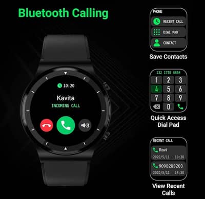 Smart Watch FIRE BOLTT 360 Black Pro