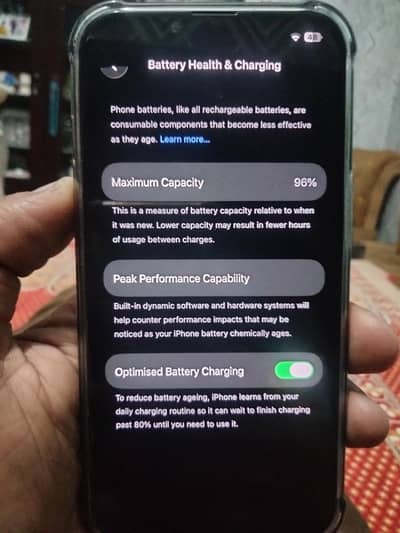 I phone 14 non PTA jv 128GB health 96