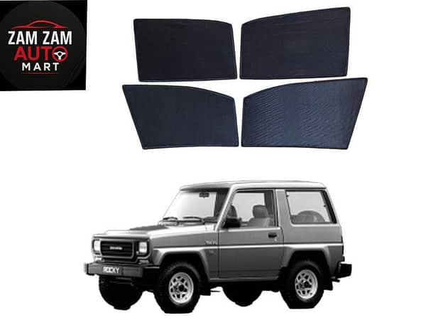 Daihatsu Rocky Premium Quality Japani Sun Shades 4 PCS - Model 1988-1998