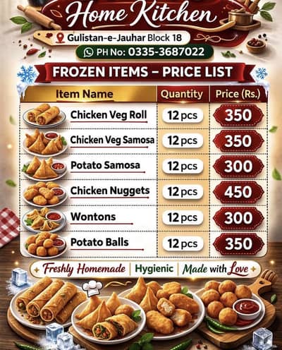 Fresh & Homemade Frozen Treats