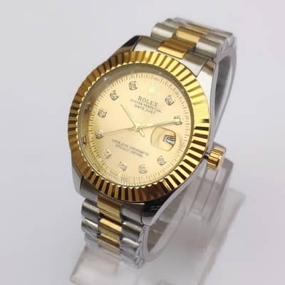 Rolex Men's Stainless Steel Watch